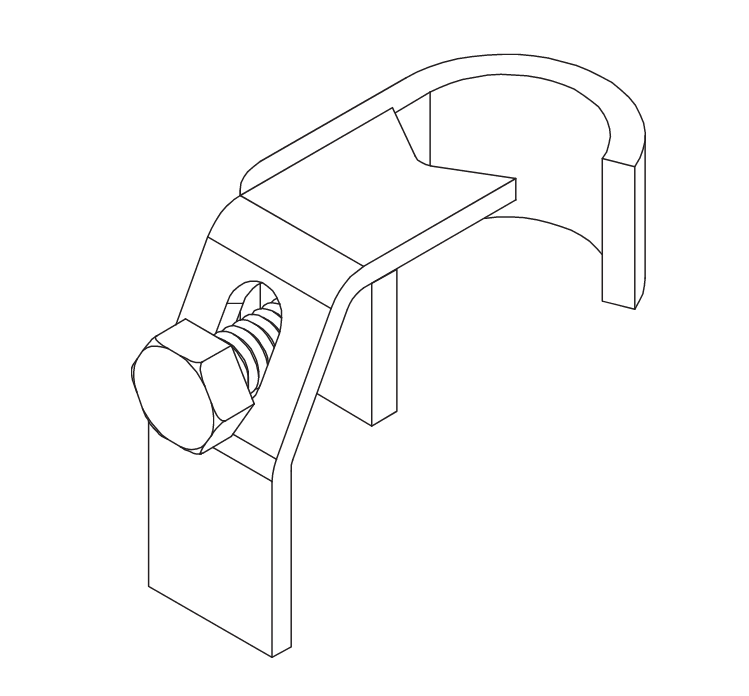 Toeboard Clamp image