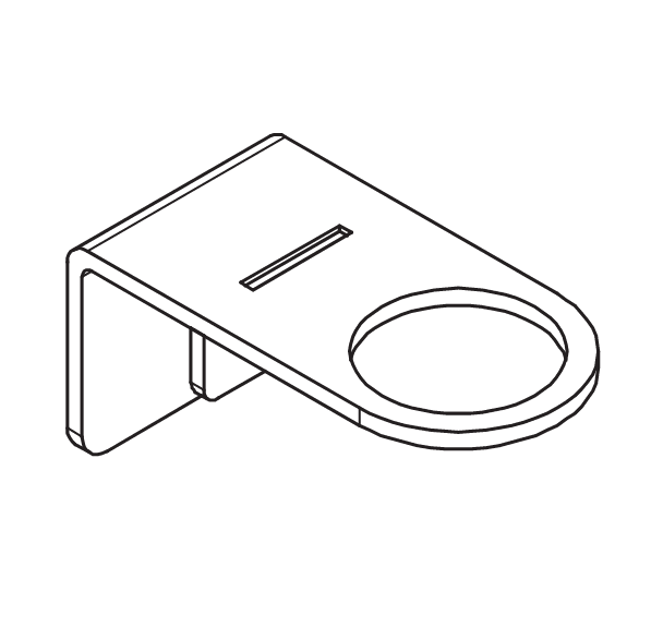 Handrail Bracket Toeboard Clamp Single image