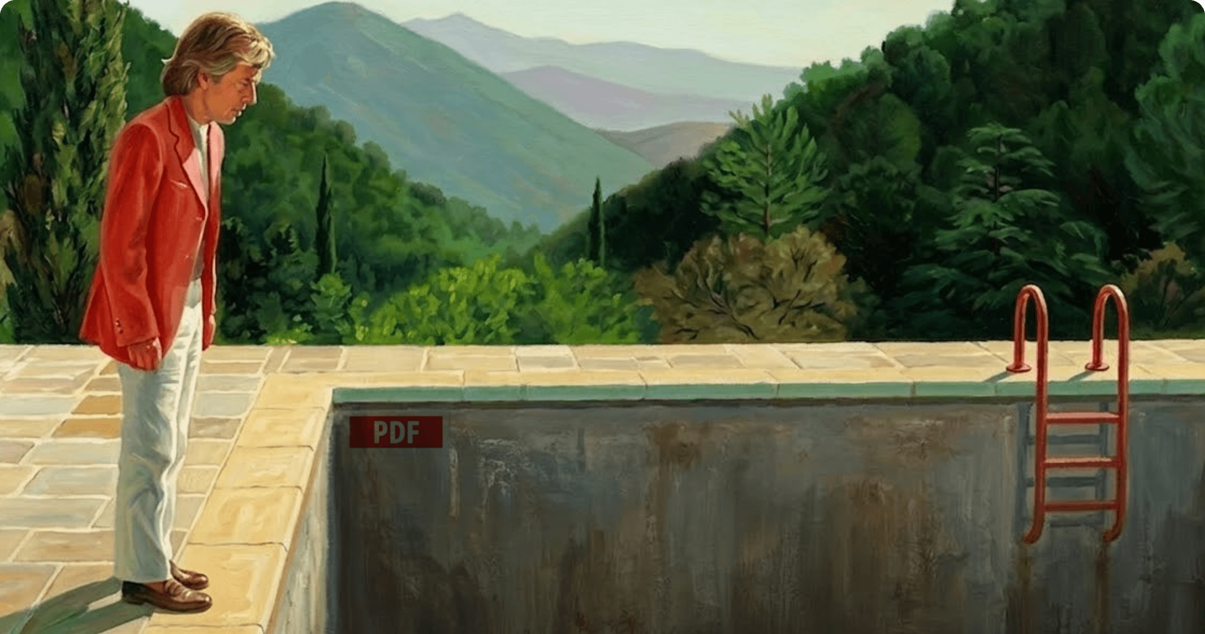 Abstract architectural artwork